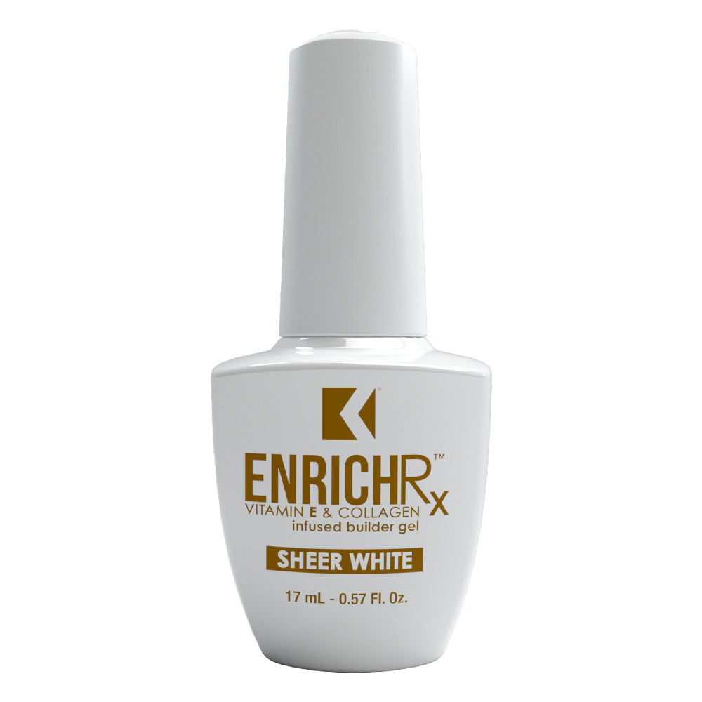 KUPA GelFinity ENRICHRx Infused Builder Gel Sheer White – 17ml