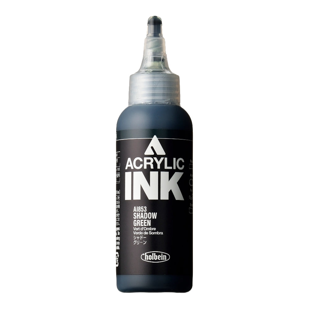 Holbein Acrylic Ink – Shadow Green 100ml