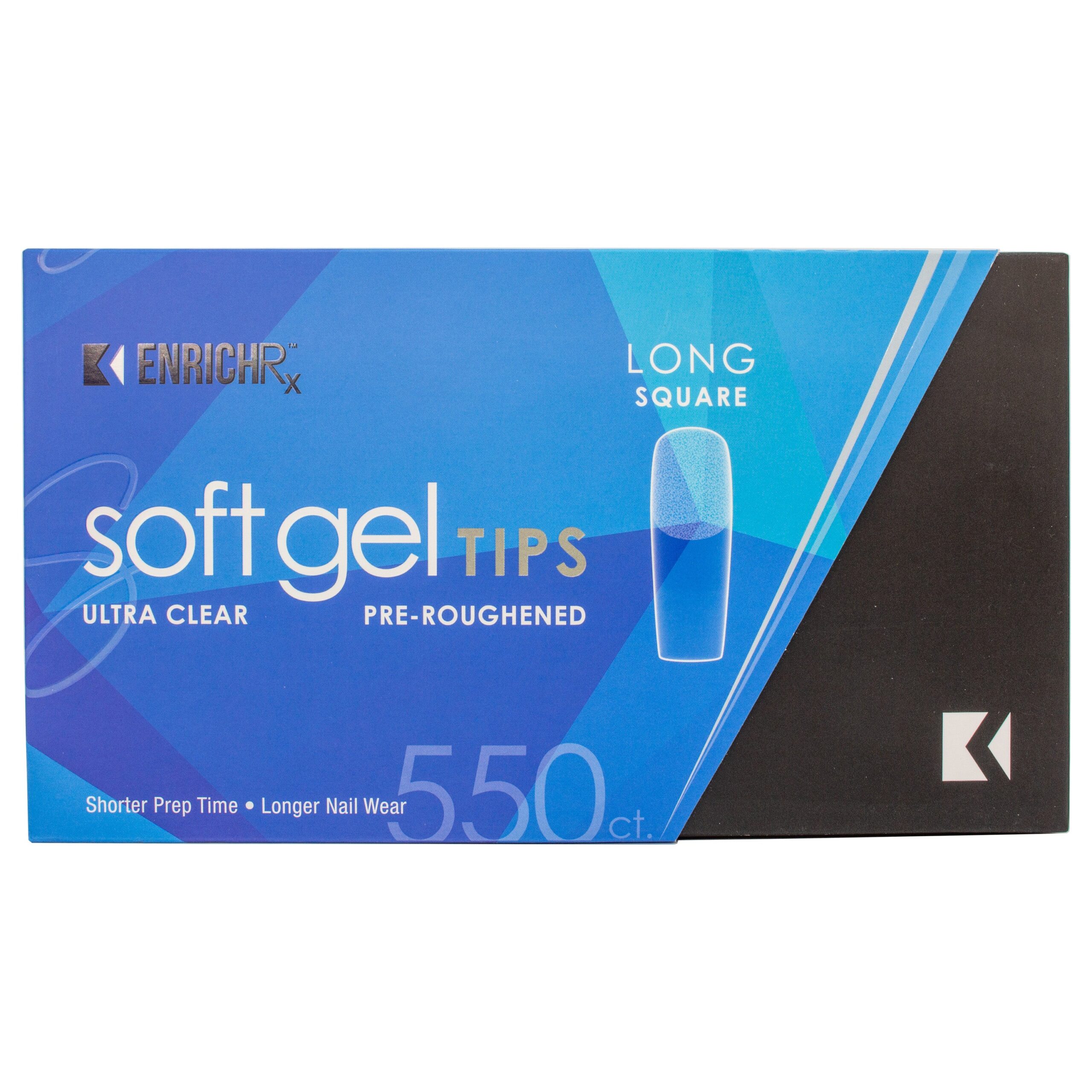 KUPA ENRICHRx Soft Gel Tips – Long Square