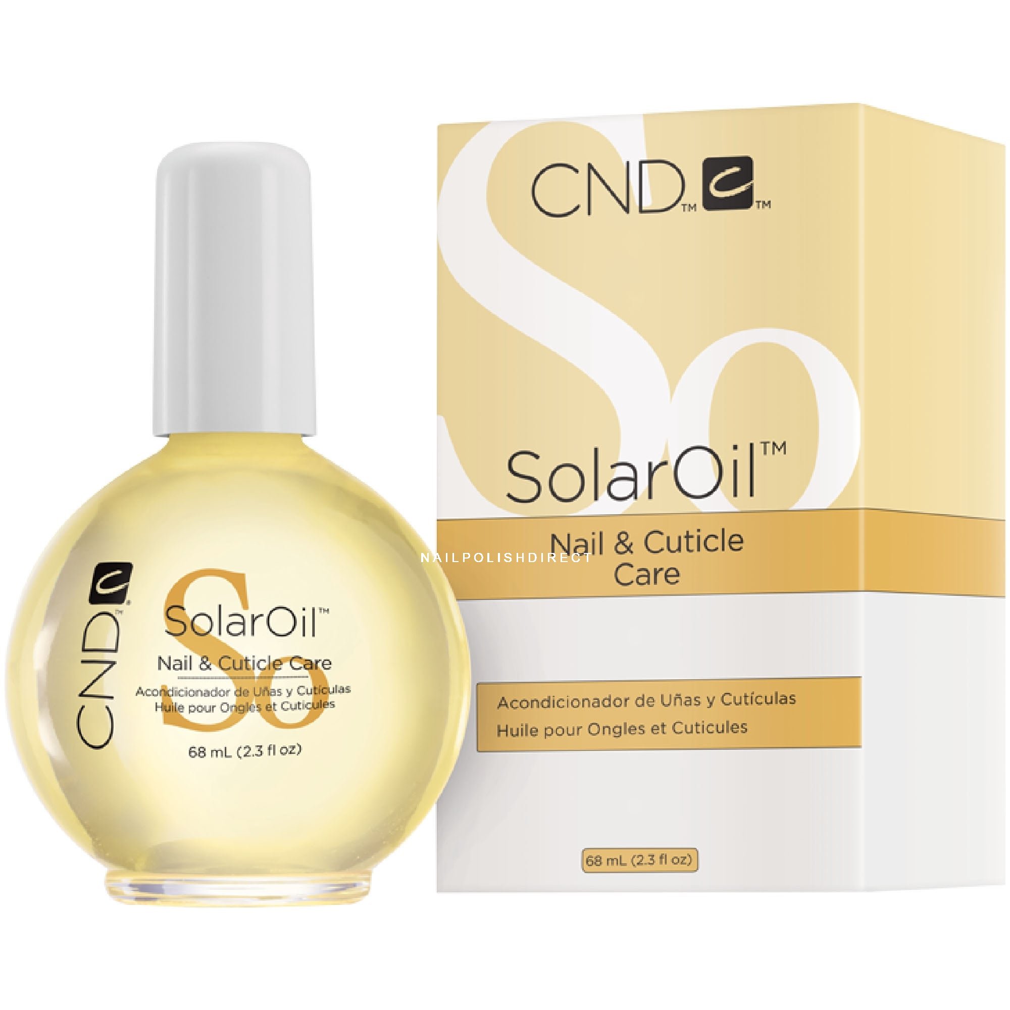 CND Solar Oil – Nail & Cuticle Care 68ml/2.3 Fl oz